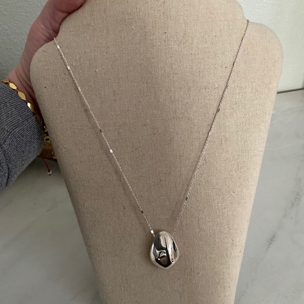 Stella & Dot Silver Necklace